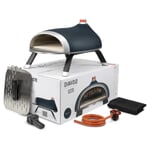 DeliVita Diavolo Gas Fired Pizza Oven in Blue