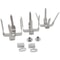 Broil King Stainless Steel Mega Spit Forks - 6 x C Shaped Forks 2