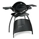 Weber Q 1200 Black Gas BBQ - with Stand