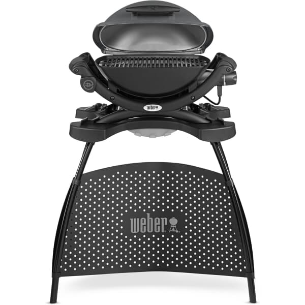 er® Q™ 1400 Dark Grey Electric BBQ with Stand (52020374) BBQ World