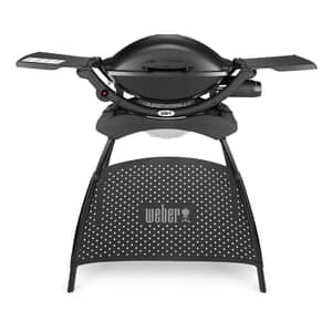 Weber Q 2000 Black Gas BBQ - with Stand