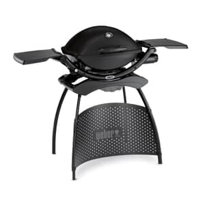Weber Q 2200 Black Gas BBQ - with Stand 