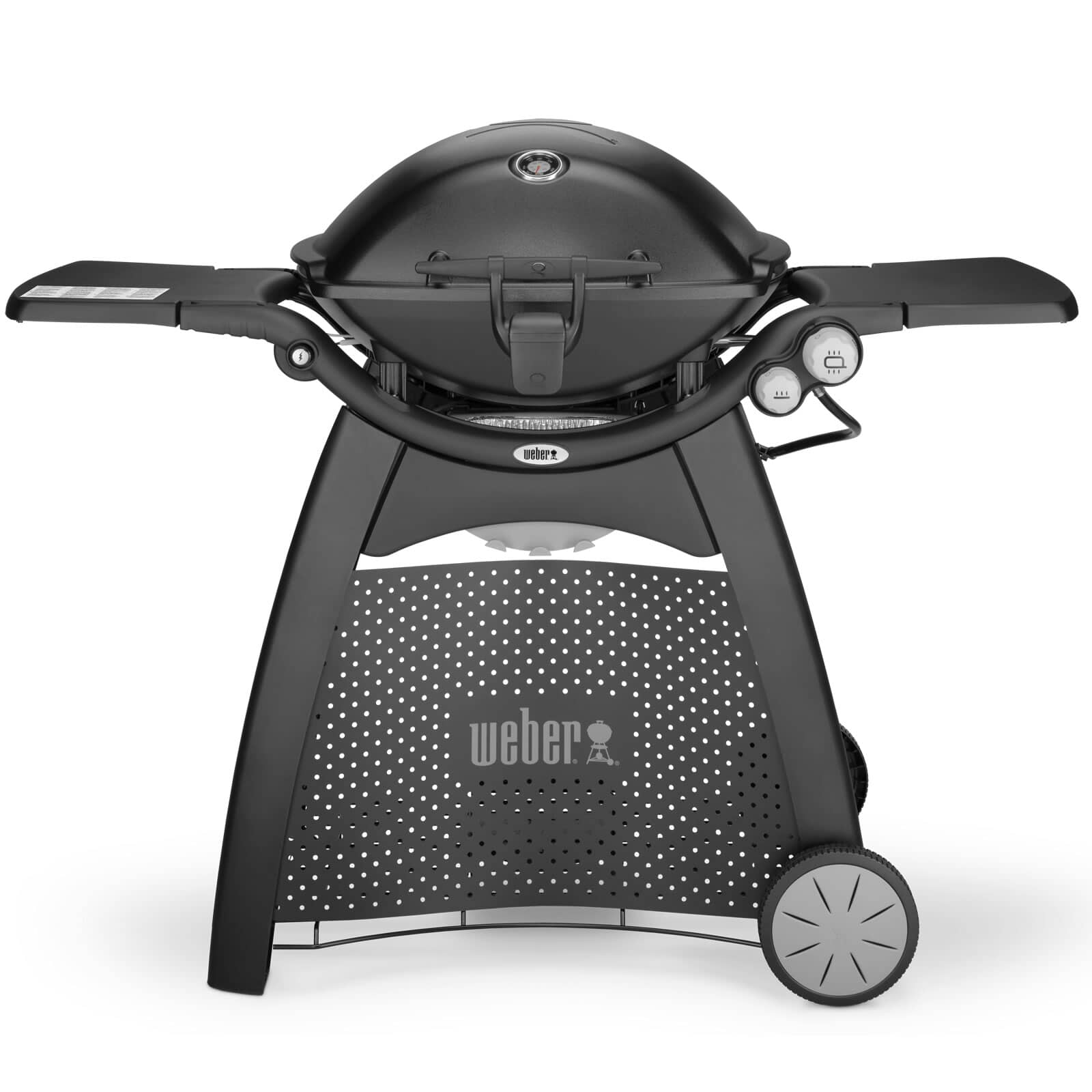 Weber Weber Q200 Gas Portable BBQ Barbeque with mobile stand And gas bottle 