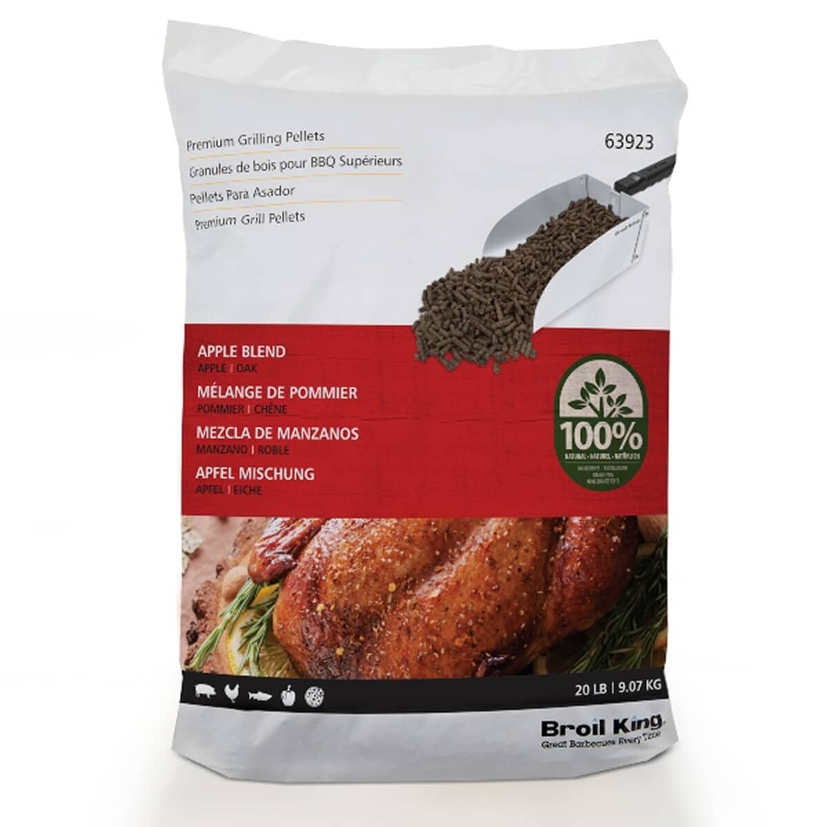 Broil King Premium Grilling Pellets - Apple Blend 9kg