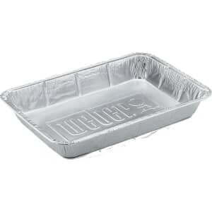 Weber Drip Pans Large (Pack of 10) H5cm x W23cm x D33cm