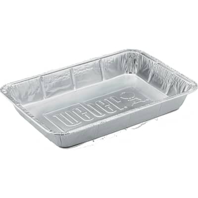 Weber Drip Pans Large (Pack of 10) H5cm x W23cm x D33cm