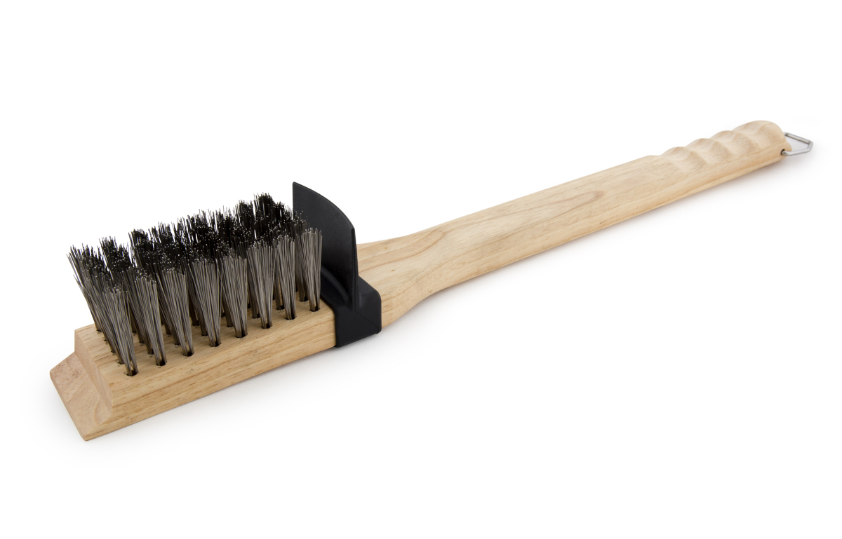 Broil King Deep Bristle Grill Brush - Wood
