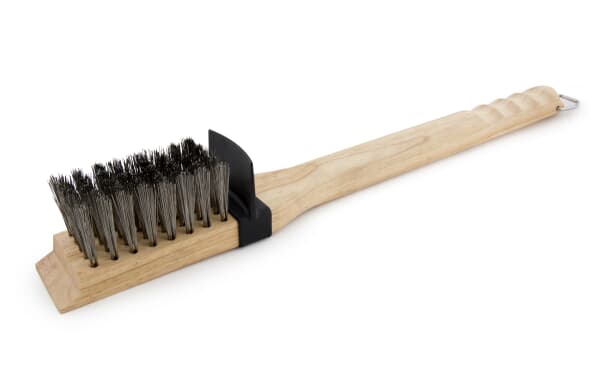 Broil King Deep Bristle Grill Brush - Wood