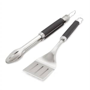 Weber Precision Barbecue Tongs and Spatula Set