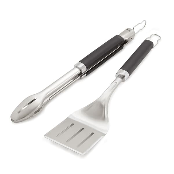 Weber Precision Barbecue Tongs and Spatula Set