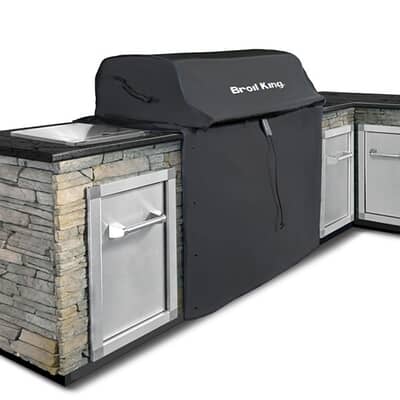 Broil King Premium BBQ Cover - Fits Built In Regal 400 | Baron 400