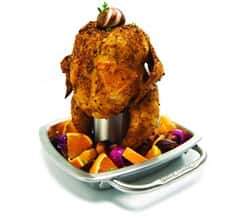 Broil King Premium Chicken Roaster with Pan