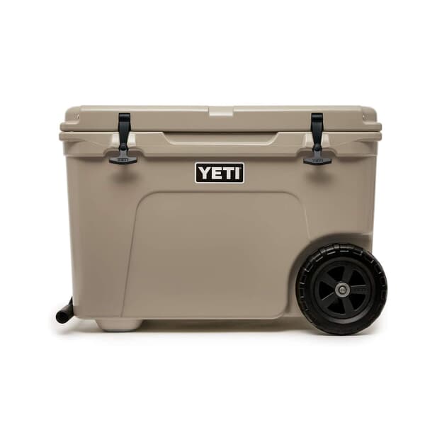Yeti Tundra Haul Wheeled Cooler Tan