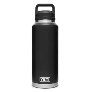 Yeti Rambler 46 Oz Bottle with Chug Cap Black