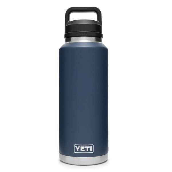 Yeti Rambler 46 Oz Bottle with Chug Cap Navy