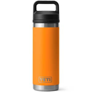 Yeti Rambler 18 Oz Chug Bottle King Crab Orange
