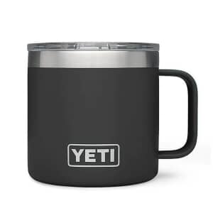 Yeti Rambler 14 Oz Insulated Mug Black