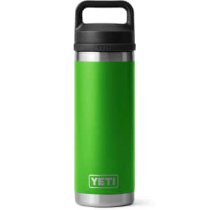 Yeti Rambler 18 Oz Bottle Chug Cap Canopy Green