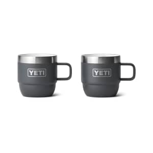 Yeti 6 Oz Espresso Cup 2 Pack Charcoal