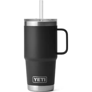 Yeti Rambler 25 Oz Straw Mug Black