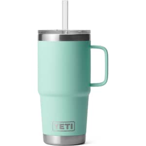 Yeti Rambler 25 Oz Straw Mug Seafoam