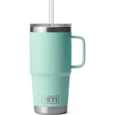 Yeti Rambler 25 Oz Straw Mug Seafoam