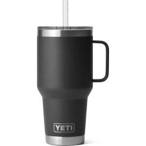 Yeti Rambler 35 Oz Straw Mug Black
