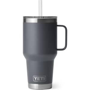 Yeti Rambler 35 Oz Straw Mug Charcoal