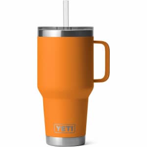 Yeti Rambler 35 Oz Straw Mug King Crab Orange