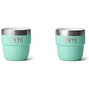 Yeti 4 Oz Espresso Cup 2 Pack Seafoam