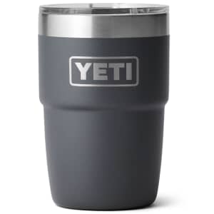 Yeti Rambler 8 Oz Stackable Cup Charcoal