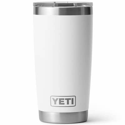 Yeti Rambler 20 Oz Tumbler White