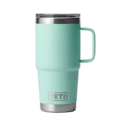 Yeti Rambler 20 Oz Travel Mug Seafoam