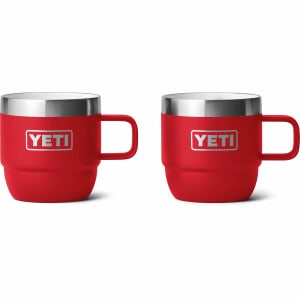 Yeti Rambler 6 Oz Espresso Mug Pack of 2 Rescue Red