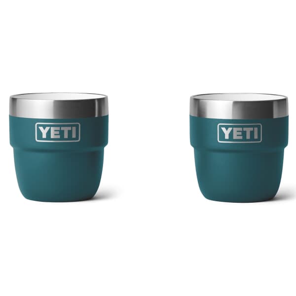 Yeti Rambler 4 Oz Espresso Cups 2 Pack Agave Teal