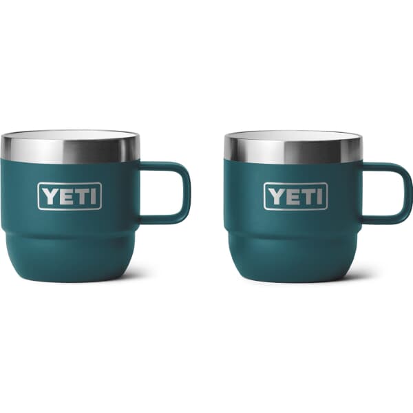 Yeti Rambler 6 Oz Espresso Mug 2 Pack Agave Teal