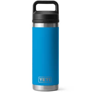 Yeti Rambler 18 Oz Chug Bottle Big Wave Blue