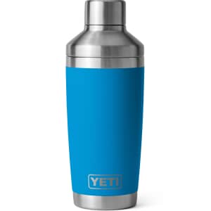 Yeti Rambler 20 Oz Cocktail Shaker Big Wave Blue