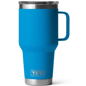 Yeti Rambler 30 Oz Travel Mug Big Wave Blue