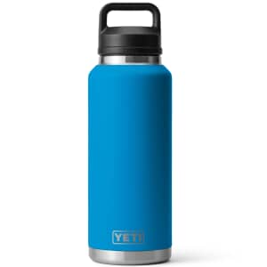 Yeti Rambler 46 Oz Chug Bottle Big Wave Blue