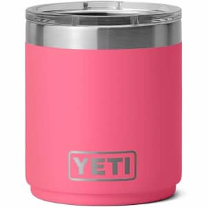 Yeti Rambler 10 Oz Lowball Tropical Pink