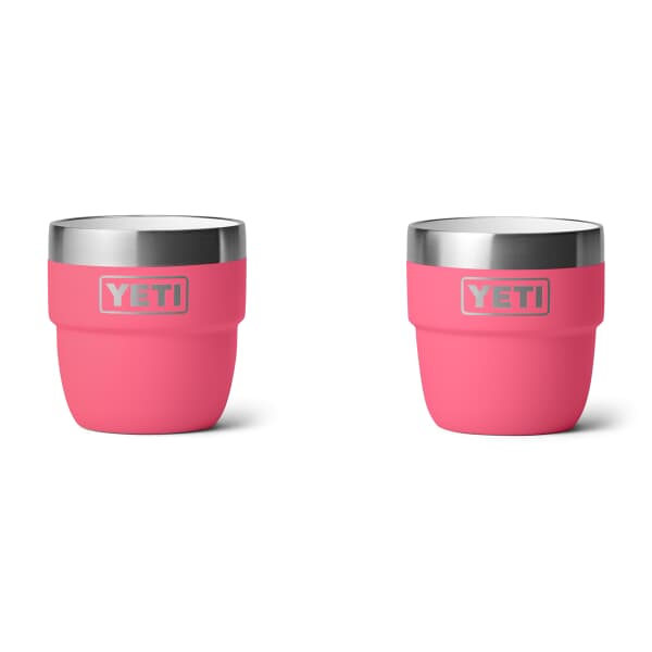 Yeti Rambler 4 Oz Espresso Cups Pack of 2 Tropical Pink