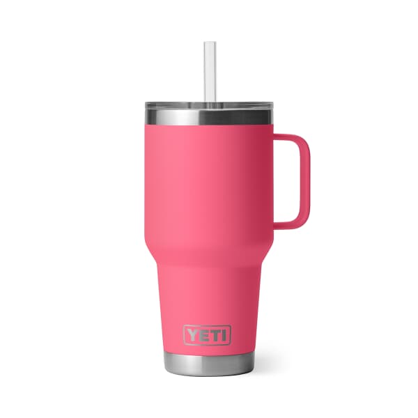 Yeti Rambler 35 Oz Straw Mug Tropical Pink