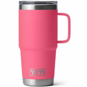 Yeti Rambler 20 Oz Travel Mug Tropical Pink
