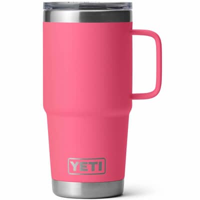 Yeti Rambler 20 Oz Travel Mug Tropical Pink