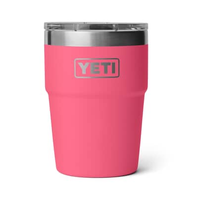 Yeti Rambler 16 Oz Stackable Cup Tropical Pink