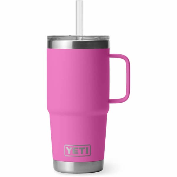 Yeti Rambler 25 Oz Straw Mug Wildflower Fuchsia