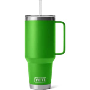 Yeti Rambler 42 Oz Straw Mug Canopy Green