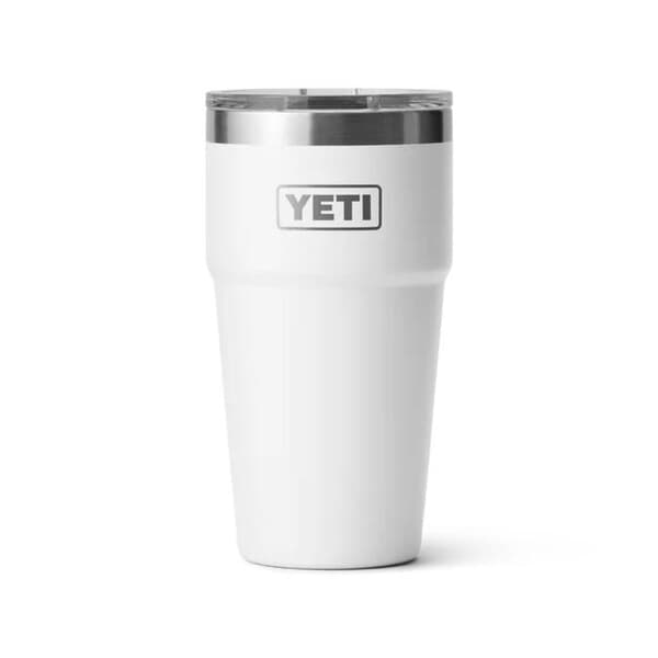 Yeti Rambler 20 Oz Stackable Cup White