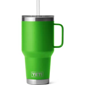 Yeti Rambler 35 Oz Straw Mug Canopy Green